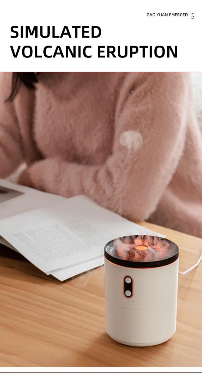 Vente en gros de 2023 Nouveau design de puits volcanique Humidificateur de méduse Volcan portable de forme ultrasonique Humidificateur de méduse Humidificateur 6