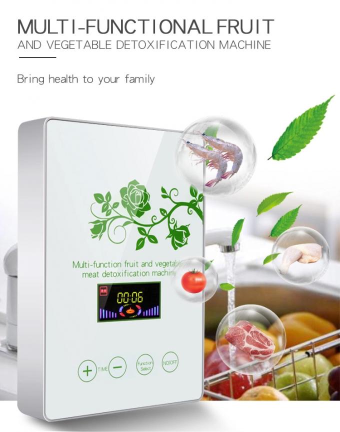 Panneau de verre portable de fruits et légumes stérilisation intelligente machine multifonctionnelle 400mg/h générateur d'ozone pour la cuisine 0