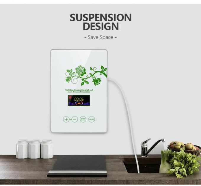 Panneau de verre portable de fruits et légumes stérilisation intelligente machine multifonctionnelle 400mg/h générateur d'ozone pour la cuisine 11