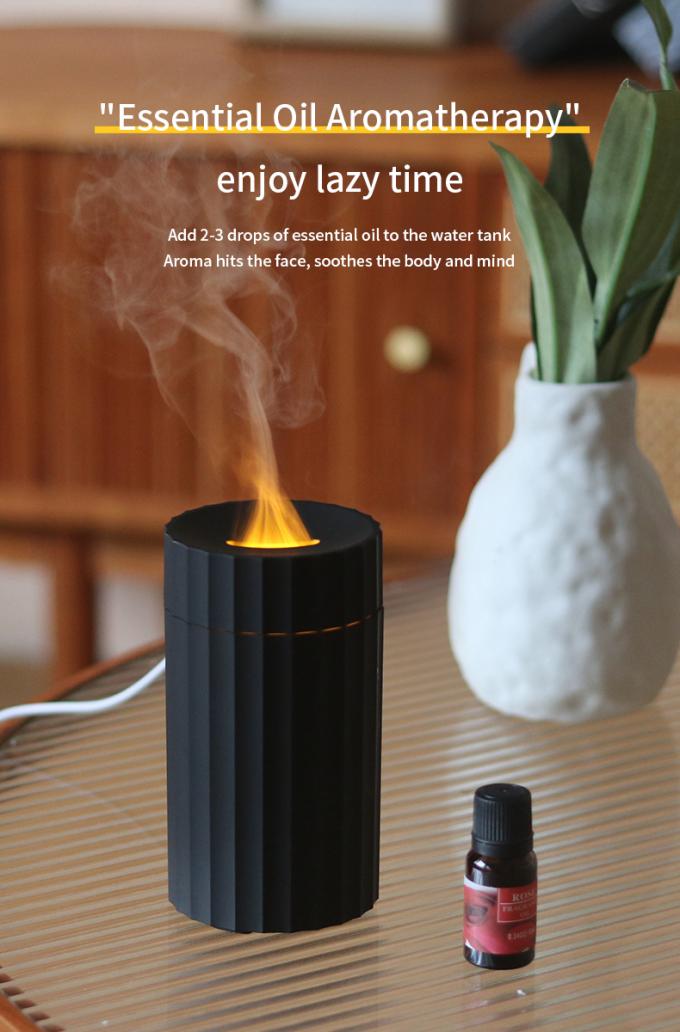 HOMEFISH Diffuseur d'arôme portable pour le ménage Diffuseur de flamme pour voiture Humidificateur de l'air 100 ml 7