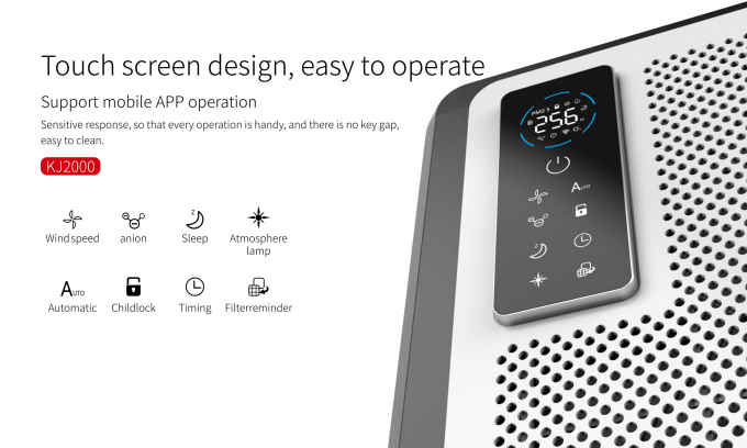 Purificateur d'air portable de qualité médicale 12