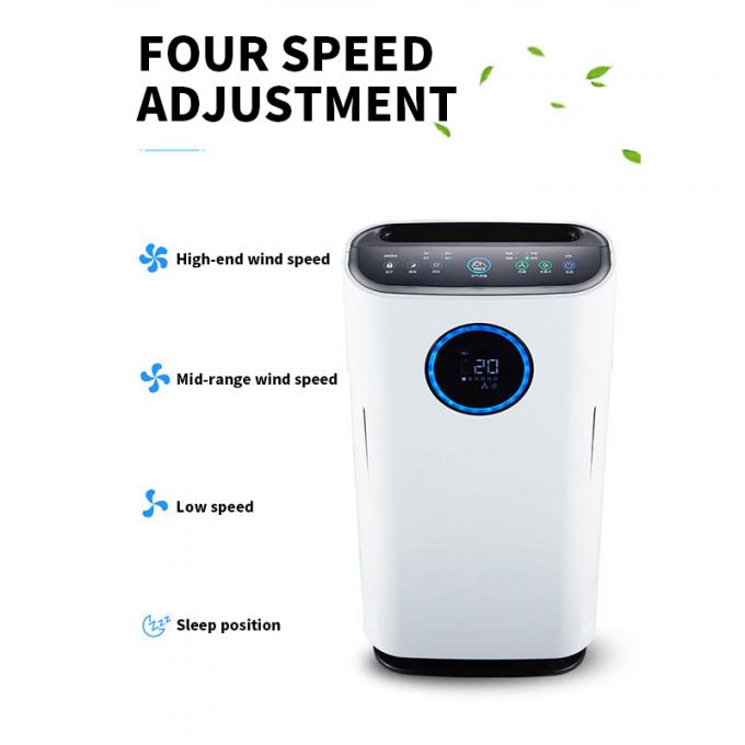 Purificateur d'air intelligent de bureau de ménage Hepa Filtre Ionisateur Purificateur d'air à domicile 5