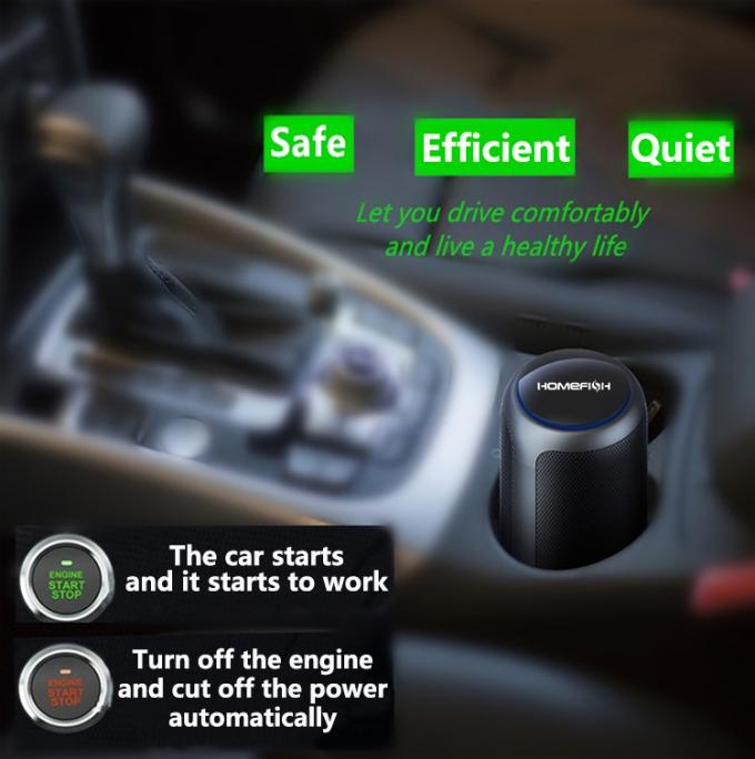 Purificateur d'air au carbone actif portable mini-purificateur d'air à anions 3800 tours par minute 0