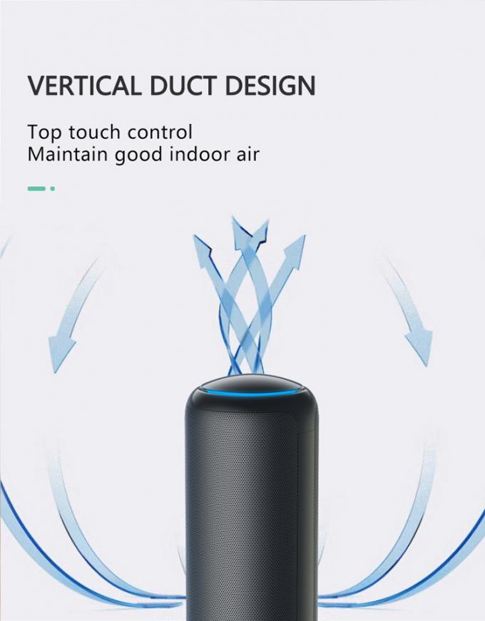 Purificateur d'air au carbone actif portable mini-purificateur d'air à anions 3800 tours par minute 7