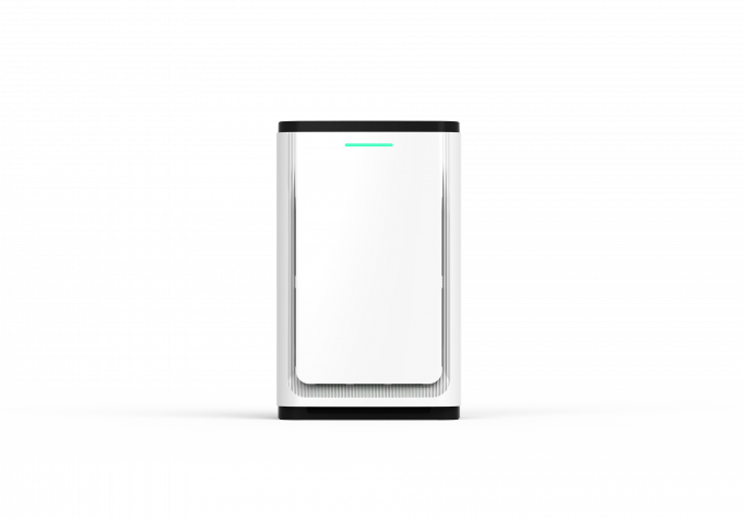 HOMEFISH 350M3/H Purificateur d'air intelligent pour les salles commerciales avec capteur infrarouge de poussière 1