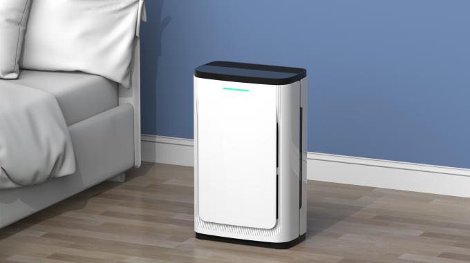 HOMEFISH 350M3/H Purificateur d'air intelligent pour les salles commerciales avec capteur infrarouge de poussière 4