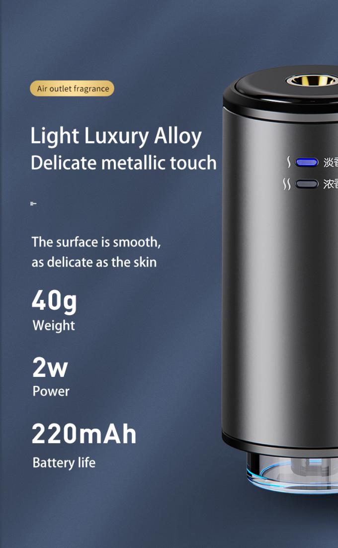 HOMEFISH USB rechargeable diffuseur d'arôme de voiture sans eau ARM détecteur automatique d'arôme humidificateur 6