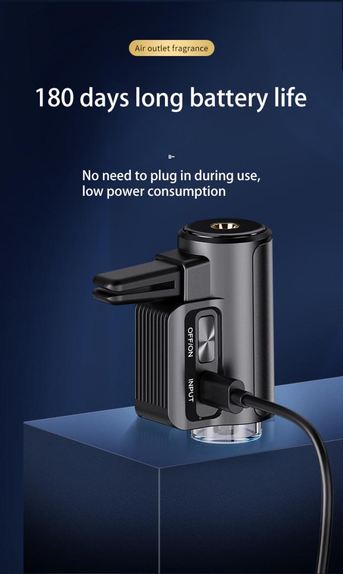 HOMEFISH USB rechargeable diffuseur d'arôme de voiture sans eau ARM détecteur automatique d'arôme humidificateur 5
