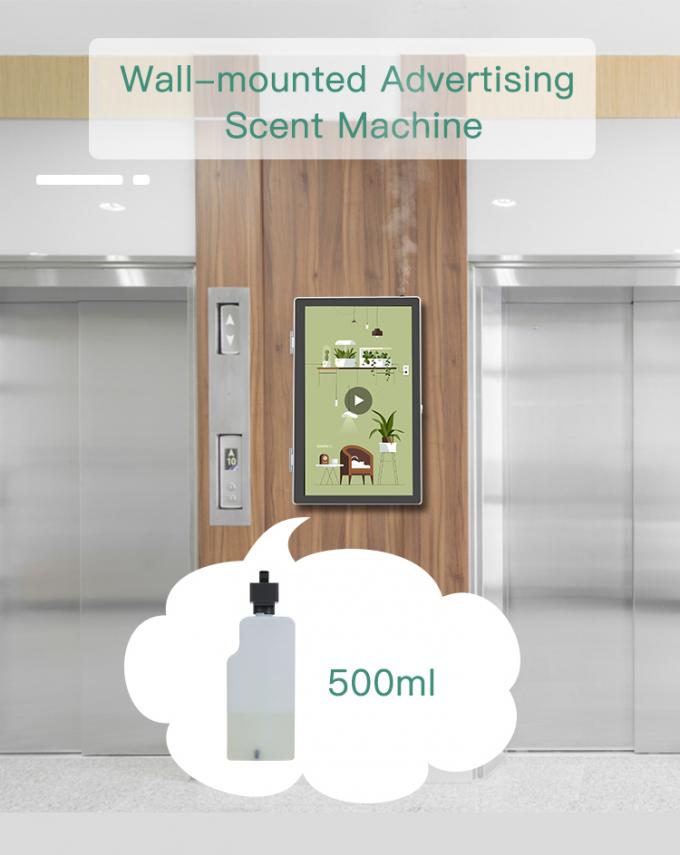 Diffuseur d'arôme HOMEFISH 500 ml Wifi Bluetooth App Control Diffuseur d'arôme commercial monté sur le mur avec vidéo publicitaire 1