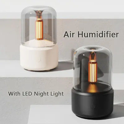 Bon prix Nébuliseur de brouillard humidificateur d'aromathérapie diffuseur mini humidificateur d'air portable diffuseur avec lumière atmosphérique en ligne