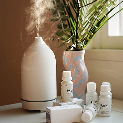 acheter Homefish Aromathérapie Diffuseur Geur 5 couleurs Diffuseur 100 ml Diffuseur d' huile essentielle en céramique à air online manufacture