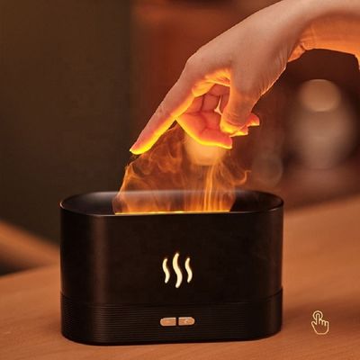 Bon prix 2023 Nouveau Humidificateur Ultrasonique Humidificateur Flamme USB Humidificateur de table Diffuseur d'huile Humidificateur d'arôme Meilleur produit de dropshipping en ligne
