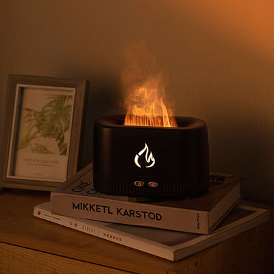 Bon prix HOMEFISH 230ML Aromathérapie Diffuseur de flamme à ultrasons avec lumière chaude en ligne