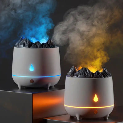 Bon prix Nouvelle arrivée Humidificateur d'aromathérapie volcanique de 400 ml Mini Humidificateur d'air portable à deux modes Humidificateur d'aromathérapie intelligent en ligne
