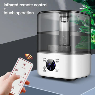 HOMEFISH Humidificateur de grande capacité de 5 litres sans BPA avec prise électrique de lumière désinfectante UV