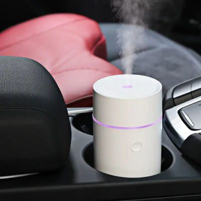 Contrôle de bouton HOMEFISH USB Humidificateur coloré Machine d' aromathérapie 80 ml