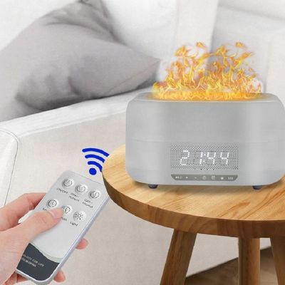 Bon prix Humidificateur d'air à flamme à ultrasons de 400 ml avec Bluetooth en ligne