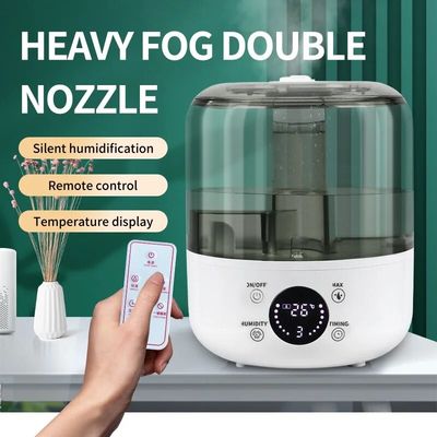 Humidificateur de bureau silencieux de grande capacité pour la maison et le bureau avec aromathérapie