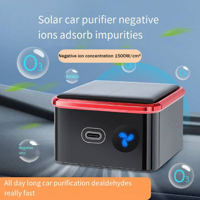 Bon prix Purificateur d'air solaire monté sur voiture Ozone à ions négatifs Purification double de l'air en ligne