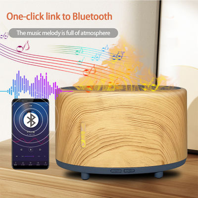 Bon prix Humidificateur de flamme tranquille Bluetooth à distance LED aromathérapie personnalisé 150 ml en ligne