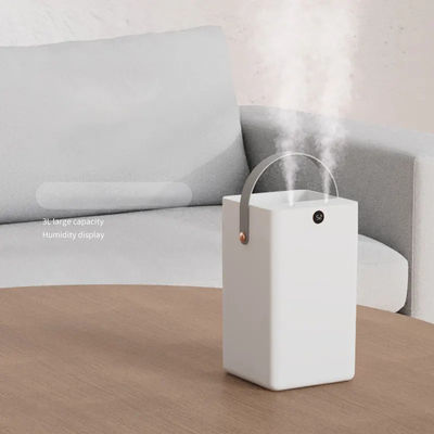 Bon prix 3L Diffuseur à double pulvérisation de grande capacité Humidité Neige fraîche Humidificateur d'air par nébulisation Avec écran numérique en ligne