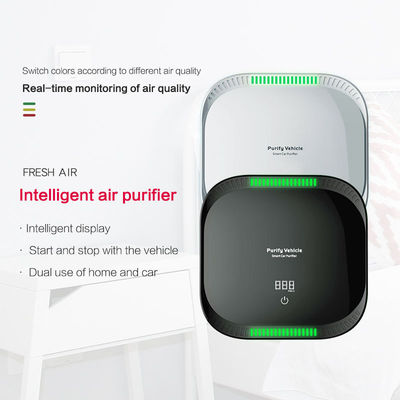 Bon prix PM2.5 Affichage Purificateur d'air de voiture Bureau portable Mini-salle dans les voitures Purification des polluants de l'air Purificateur d'air USB en ligne