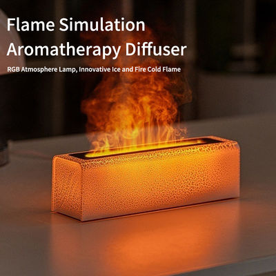 Bon prix Simulation de flamme de lave diffuseur aromathérapeutique humidificateur avec lumière atmosphérique en ligne